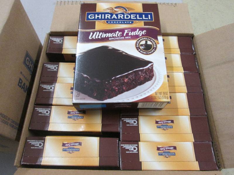 lot 227 image: Case of 12 Ghiradelli Ultimate Brow...