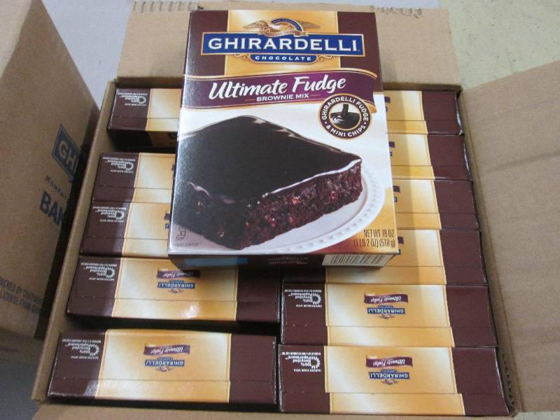 lot 228 image: Case of 12 Ghiradelli Ultimate Brow...