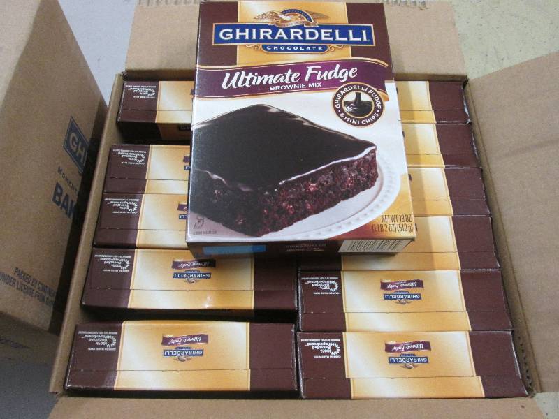 lot 229 image: Case of 12 Ghiradelli Ultimate Brow...