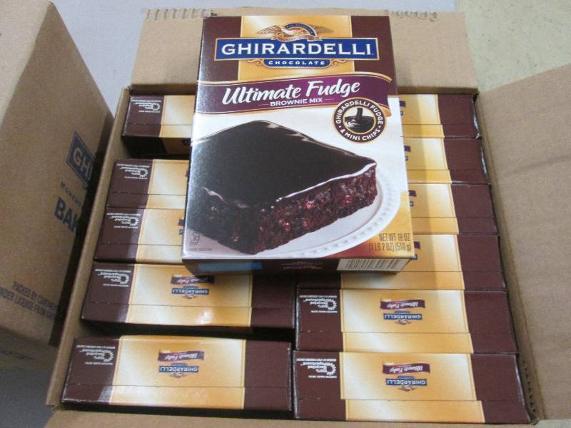 lot 231 image: Case of 12 Ghiradelli Ultimate Brow...