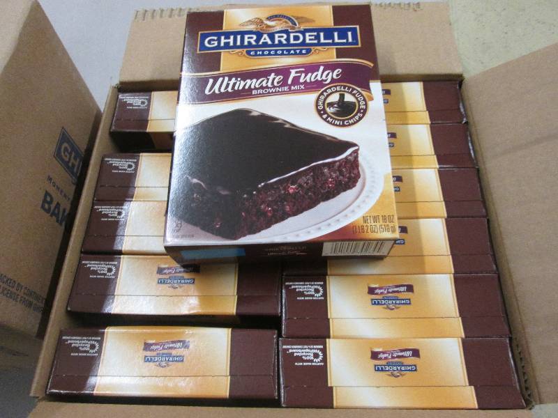 lot 234 image: Case of 12 Ghiradelli Ultimate Brow...
