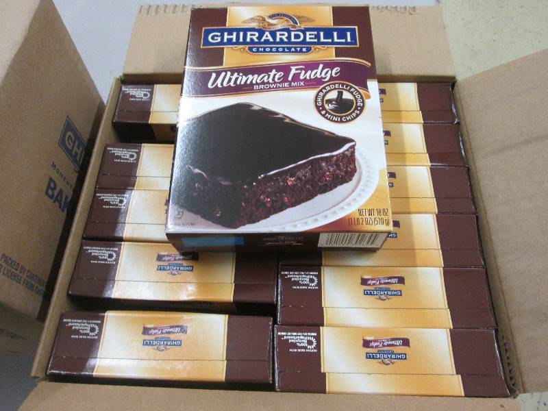 lot 236 image: Case of 12 Ghiradelli Ultimate Brow...