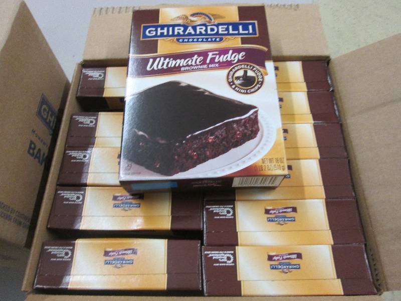 lot 237 image: Case of 12 Ghiradelli Ultimate Brow...