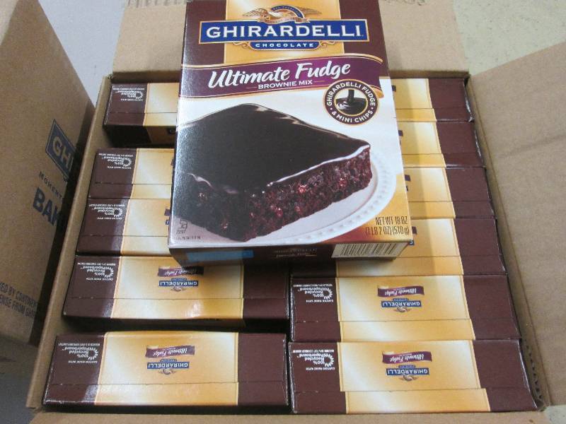 lot 241 image: Case of 12 Ghiradelli Ultimate Brow...