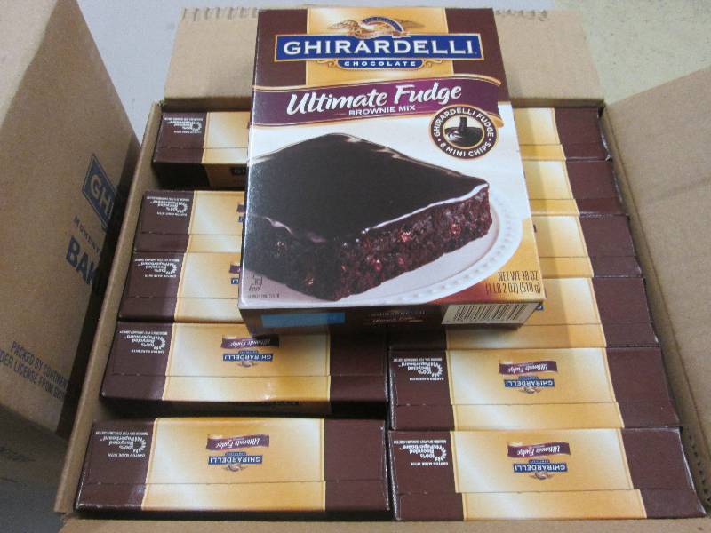 lot 242 image: Case of 12 Ghiradelli Ultimate Brow...
