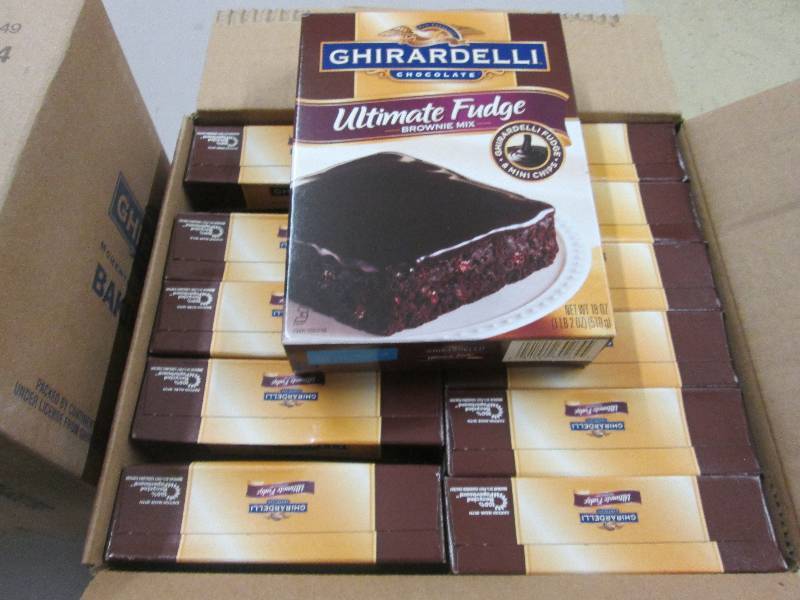 lot 245 image: Case of 12 Ghiradelli Ultimate Brow...