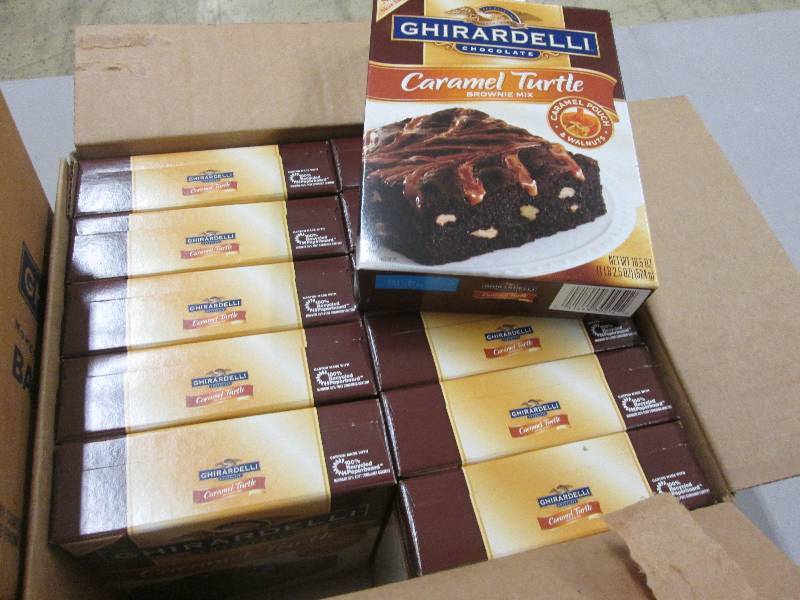 lot 316 image: 2 Cases of 12 Ghiradelli Turtle Bro...