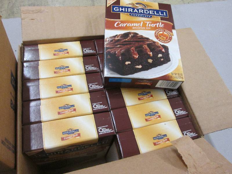 lot 318 image: 2 Cases of 12 Ghiradelli Turtle Bro...