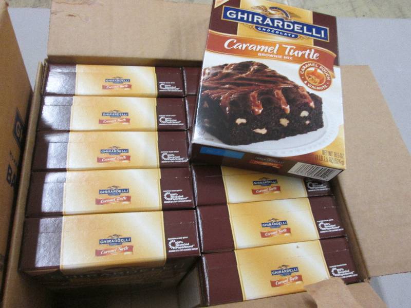 lot 321 image: 2 Cases of 12 Ghiradelli Turtle Bro...