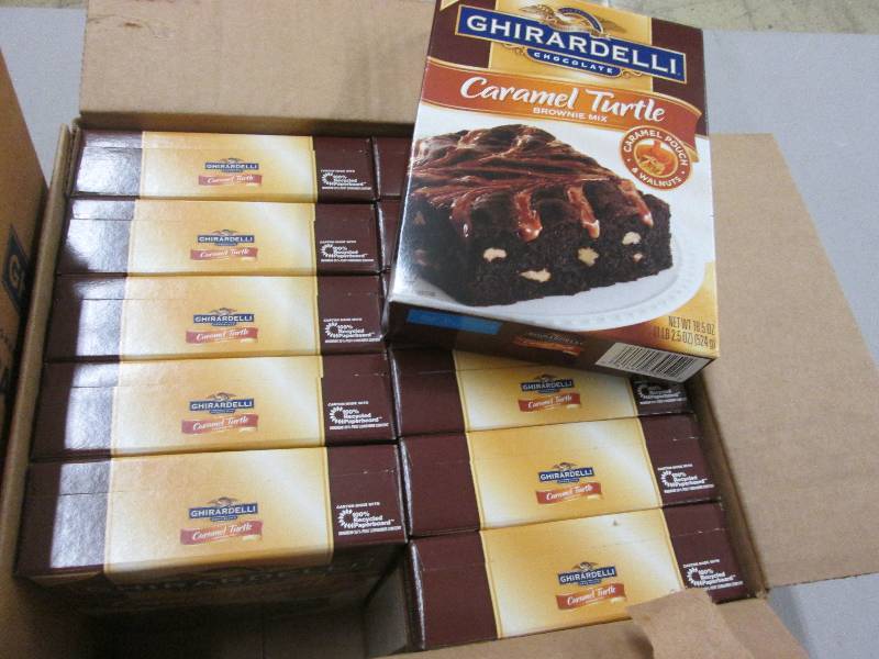 lot 323 image: 2 Cases of 12 Ghiradelli Turtle Bro...