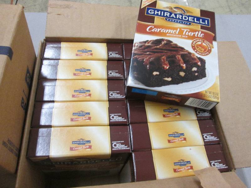 lot 324 image: 2 Cases of 12 Ghiradelli Turtle Bro...