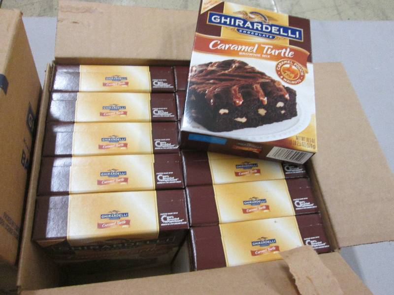 lot 325 image: 2 Cases of 12 Ghiradelli Turtle Bro...