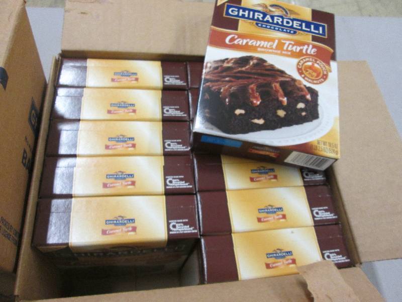 lot 326 image: 2 Cases of 12 Ghiradelli Turtle Bro...