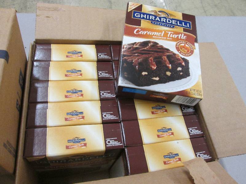 lot 328 image: 2 Cases of 12 Ghiradelli Turtle Bro...