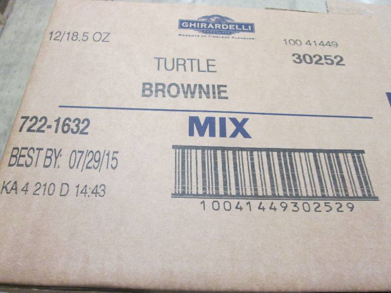 lot 329 image: 2 Cases of 12 Ghiradelli Turtle Bro...