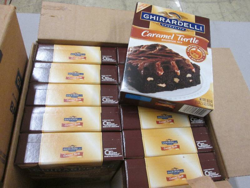lot 330 image: 2 Cases of 12 Ghiradelli Turtle Bro...