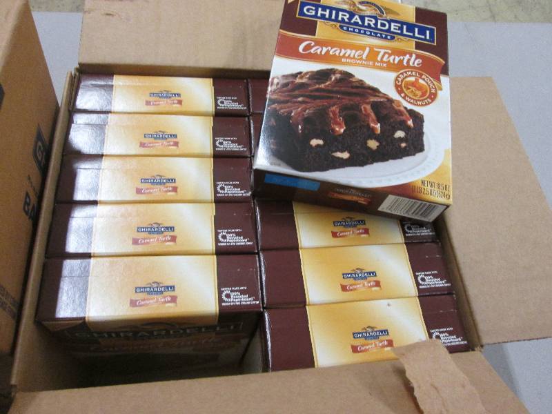 lot 332 image: 2 Cases of 12 Ghiradelli Turtle Bro...
