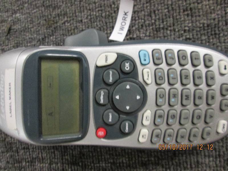 lot 35 image: dymo letra tag tested and works ...