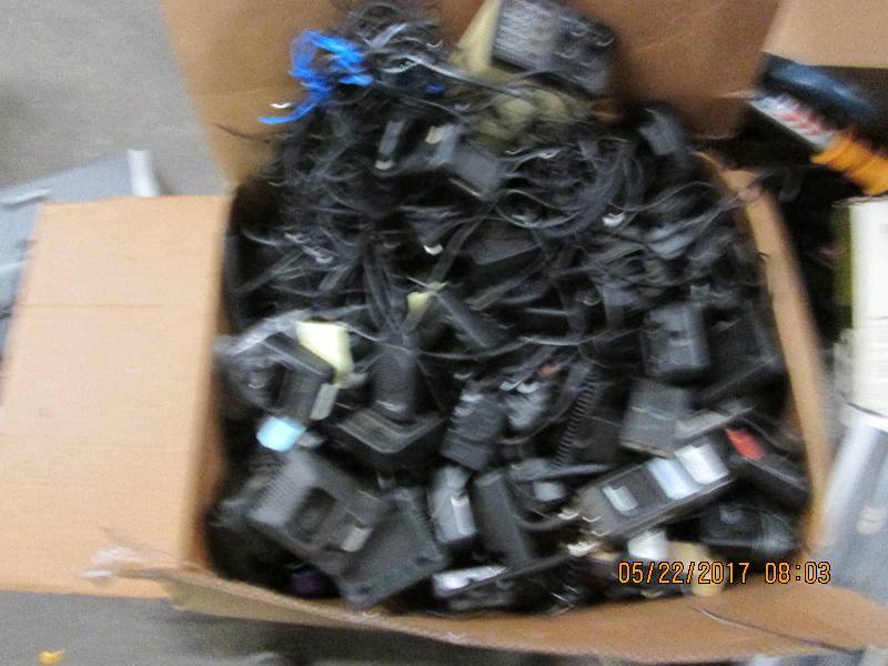 lot 61 image: huge lot of walkie talkies, pagers ...