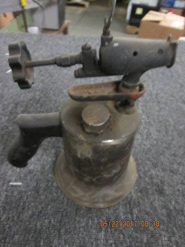 lot 66 image: vintage torch ...