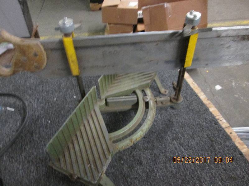 lot 71 image: vintage hand angle saw ...