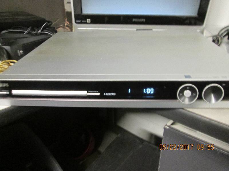 lot 80 image: philips dvd home theater system hts...