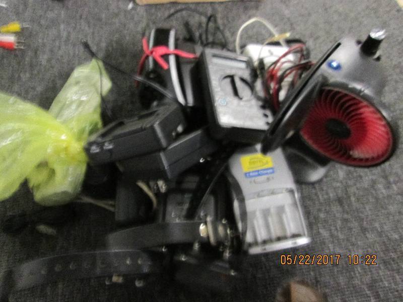 lot 81 image: lot of mis electronis dog shock col...