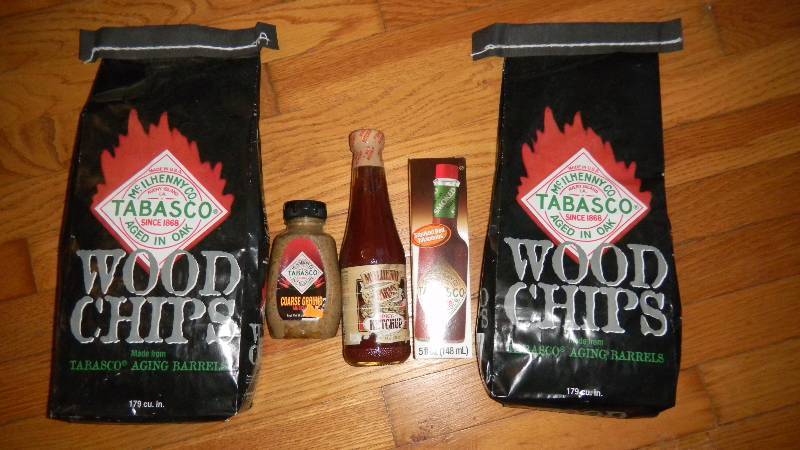 lot 137 image: 2 Bags of Tabasco grilling  smokin...