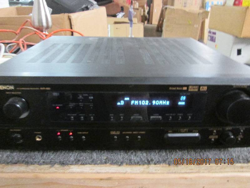 lot 10 image: denon av surrond reciever model avr...