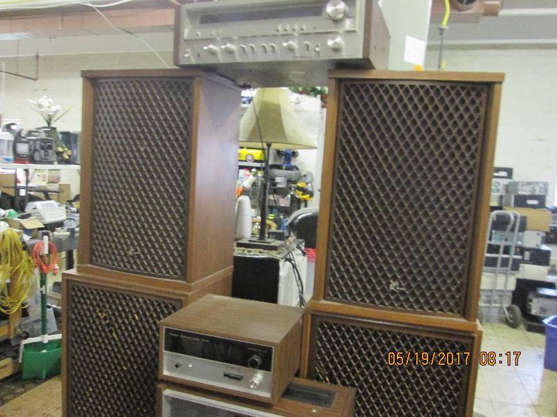 lot 41 image: vintage sansui stereo system comes ...