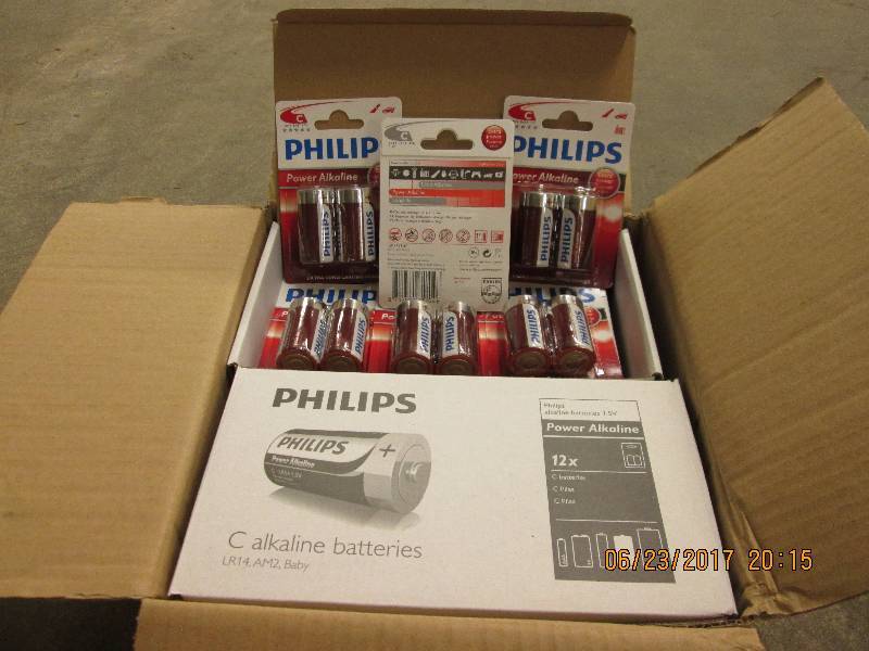 lot 188 image: 48 two packs, 96 total Philips C si...