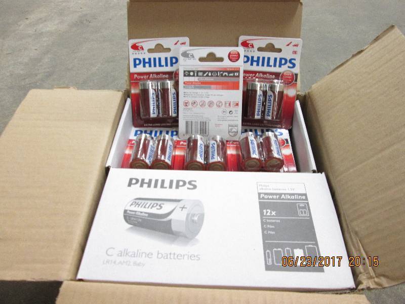 lot 189 image: 48 two packs, 96 total Philips C si...