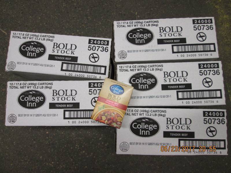 lot 233 image: 5 cases of 12 17.6 oz bold stock te...
