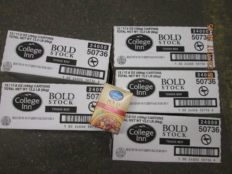 lot 235 image: 5 cases of 12 17.6 oz bold stock te...
