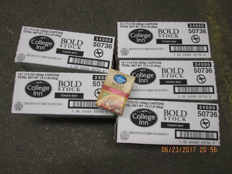 lot 237 image: 5 cases of 12 17.6 oz bold stock te...