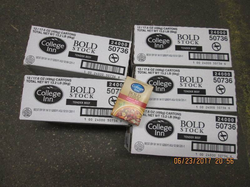 lot 238 image: 5 cases of 12 17.6 oz bold stock te...