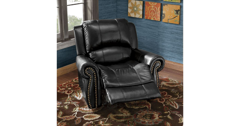lot 58 image: Nailhead Recliner open box Retail $...