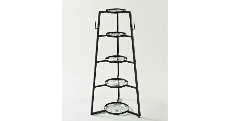 lot 72 image: Pot Rack Tree open box Retail $59.9...