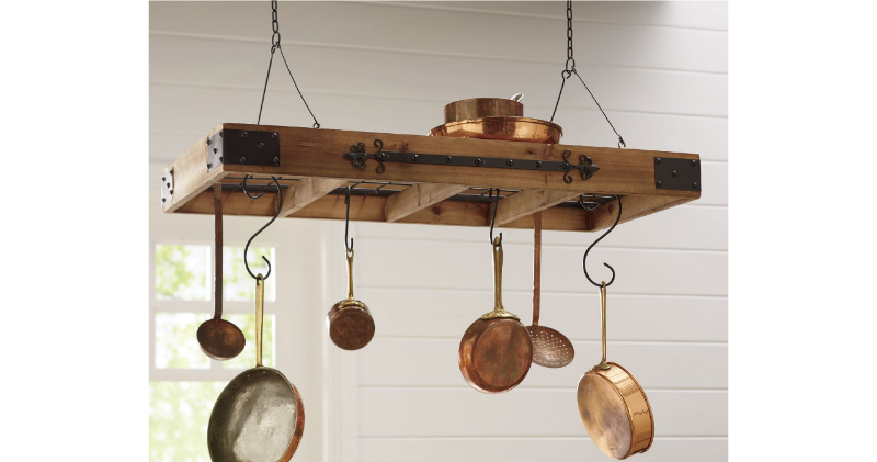 lot 84 image: Pot Rack Tree open box Retail $139....