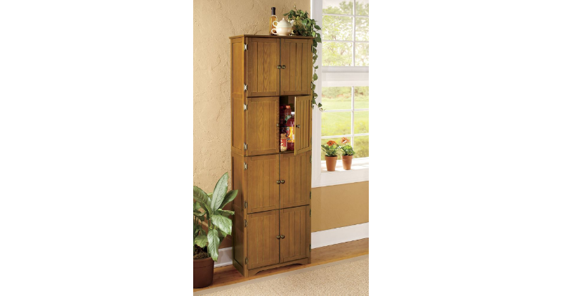 lot 168 image: 8-Door Wall Cabinet open box Retail...