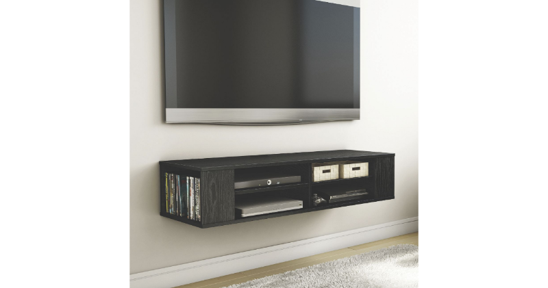 lot 185 image: Wall Mounted Media Console open box...