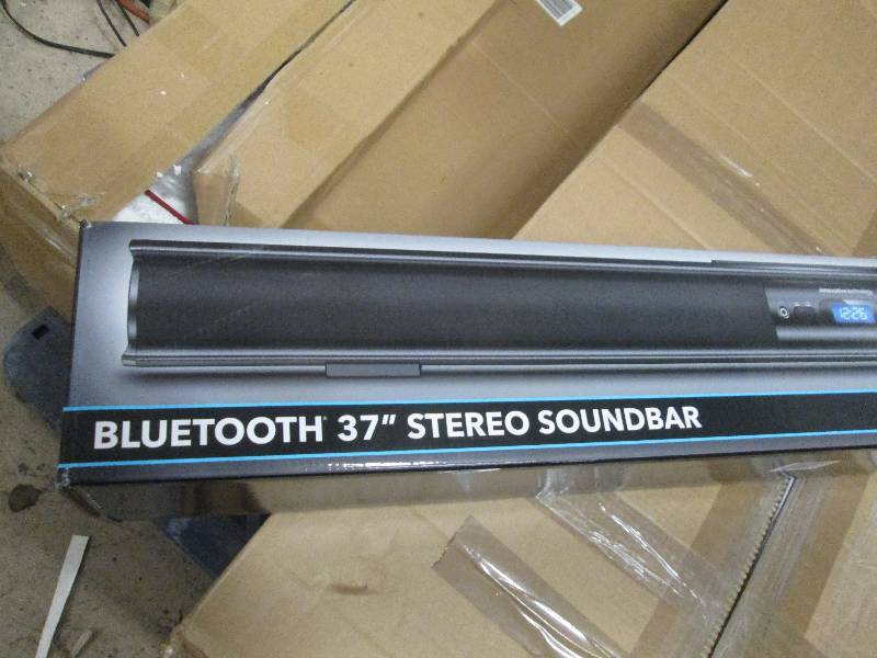 lot 14 image: 37 Stereo Sound Bar with Bluetooth...