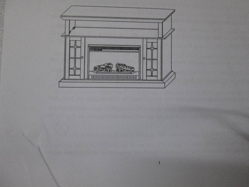lot 43 image: Fireplace Heater Insert open box Re...