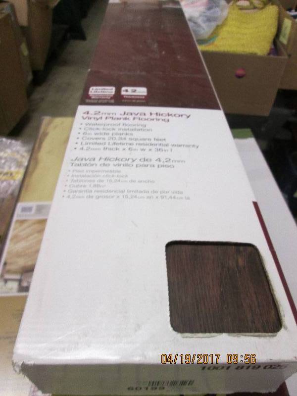 lot 19 image: 7 packages of home decorators 4.2mm...