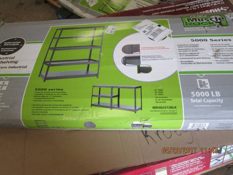 lot 34 image: edsal muscle rack 5000 series indeu...