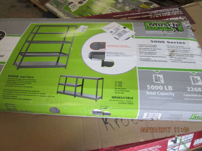 lot 35 image: edsal muscle rack 5000 series indeu...