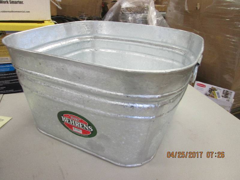 lot 114 image: behrens high grade steel 15-12 gal...