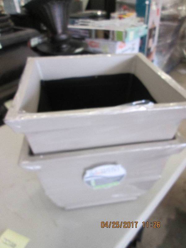 lot 159 image: 2 -14 inch planters new ...