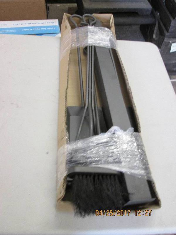 lot 172 image: fireplace tools open box ...