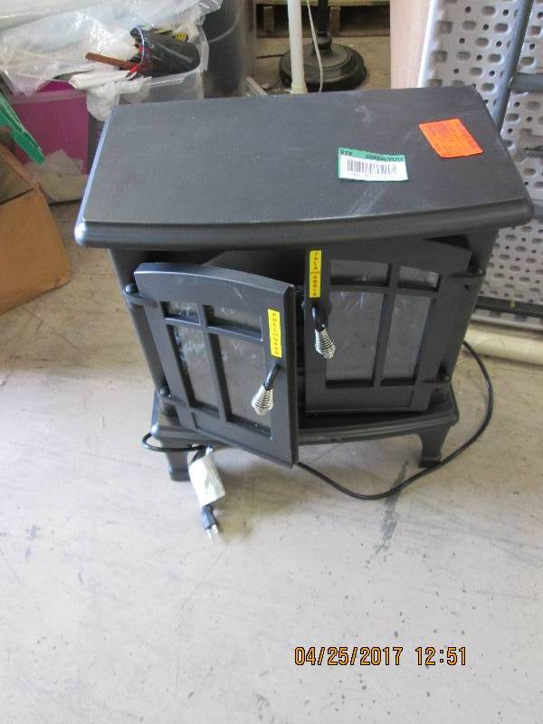 lot 178 image: hampton bay infrared stove open box...